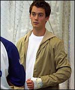 Clarke put Jamie Foster's arm in plaster