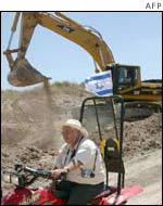 Work starts on the security barrier