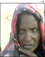 Somali woman refugee