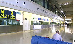 Madrid bus station
