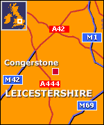 BBC Graphic showing Congerstone in Leicestershire