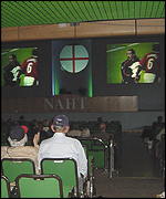 NAHT delegates watch England V Argentina 