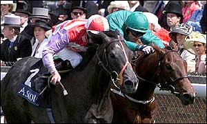 Baron's Pit was a 12-1 shot for the Norfolk Stakes