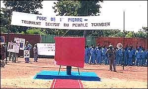The inauguration of ExxonMobil's pipeline project in Chad