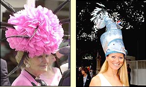 Female racegoes wait for the start of the action at Royal Ascot