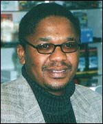 Mkululi Bolo, internet cafe owner