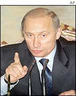 Russian President Vladimir Putin