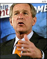 President Bush in a recent speech at the Department of Housing and Urban Development in Washington