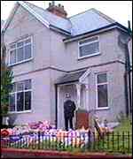 The house where the murders occurred
