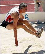 Jonathan Edwards leaps to victory