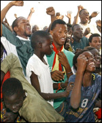 Senegalese fans