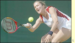 France's Sandrine Testud