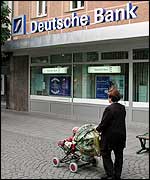 Deutsche Bank branch in Weiden, Bavaria