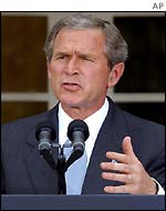 President George W Bush