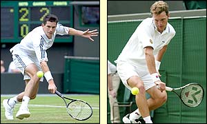 Henman easily beats France's Jean-Francois Bachelot