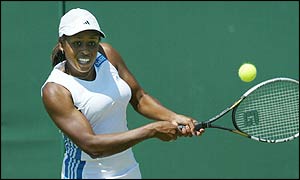 Chanda Rubin easily beats 14th seed Iroda Tulyaganova