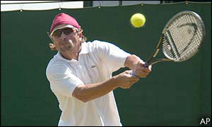 France's Arnaud Clement is a straight set winner over 26th seed Todd Martin