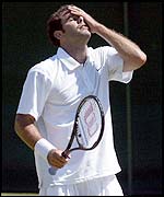 Sampras has not won a tournament since 2000