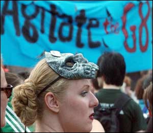 Girl at Toronto demonstration