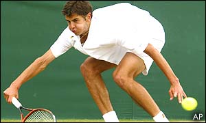 Mario Ancic's Wimbledon dream ends in defeat by Jan Vacek