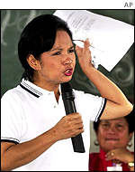 Philippine President Gloria Arroyo