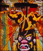 Tibetan monk from the great Tashi Lhunpo monastery 