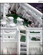 Ice on board Agulhas