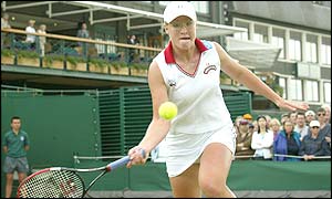 British hopeful Elena Baltacha bounces back from a set down against South Africa's Amanda Coetzer