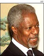 UN Secretary General Kofi Annan
