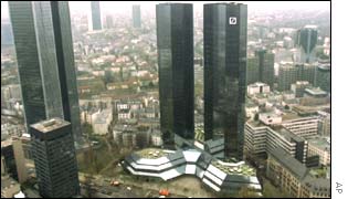 Deutsche Bank twin towers