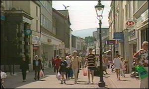 Merthyr Tydfil town centre