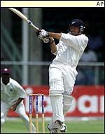 Stephen Fleming made a first innings century in Barbados