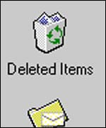 E-mail delete box