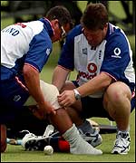 Darren Gough and Dean Conway