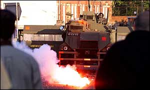 Police resources are taken up with street violence