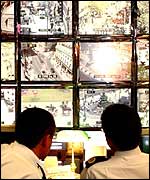 CCTV cameras at Scotland Yard