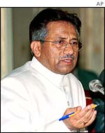 The President of Pakistan, General Musharraf