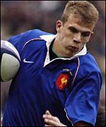 Aurelien Rougerie scored twice for France
