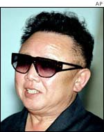 North Korean leader Kim Jong-il