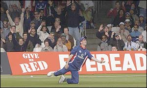 James Kirtley takes a blinder as the crowd break into a frenzy