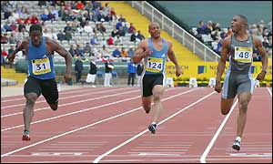 Dwain Chambers beats Maurice Greene again