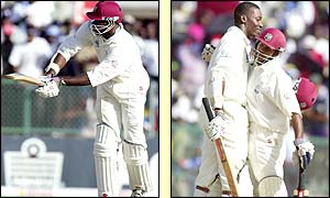 A double century from Chris Gayle boosts the hopes for the West Indies as they chase New Zealand