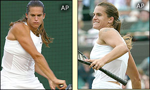 rance's Amelie Mauresmo plays a return to Laura Granville 