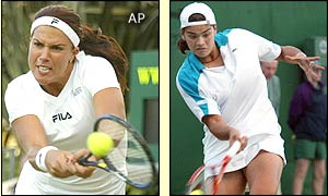 Jennifer Capriati returns to Greeces Eleni Daniilidou