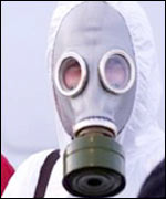 protester at Sellafield