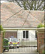 Barrymore's home in Roydon, Essex