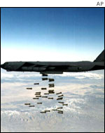 B-52 bomber in Afghanistan