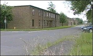 Former RAF base at Newton