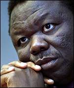 MDC leader Morgan Tsvangirai 
