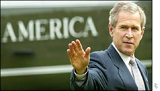 President George W Bush